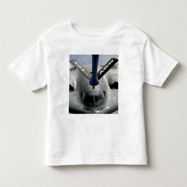 A B-2 Spirit aircraft getting in position Toddler T-Shirt (Front)