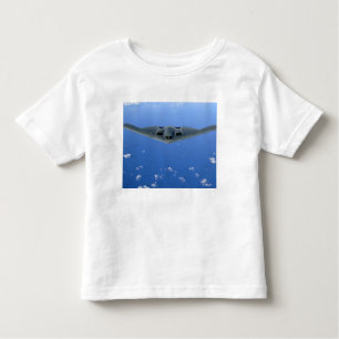A B-2 Spirit soars through the sky Toddler T-Shirt