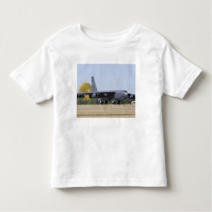 A B-52 Stratofortress deploys its drag chute Toddler T-Shirt