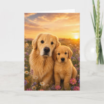 A&B Blank Greeting Card #1