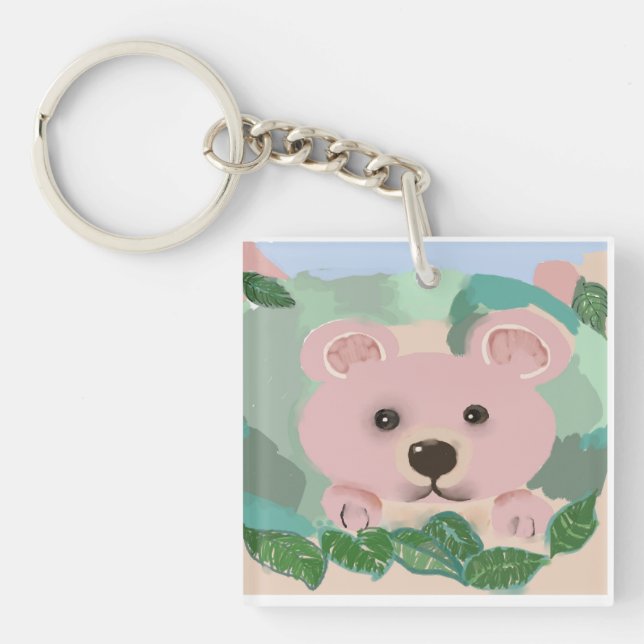 A baby bear key ring (Front)