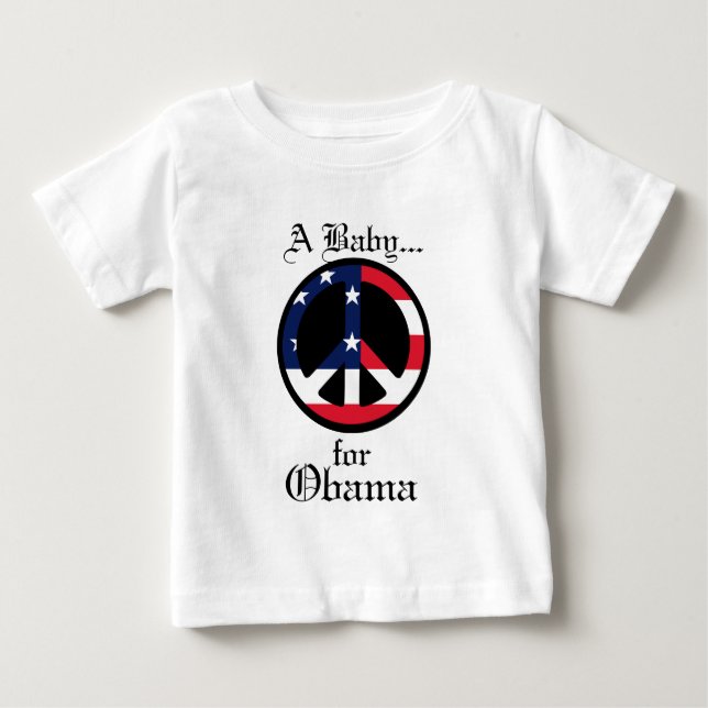 A Baby for Obama T-Shirt (Front)