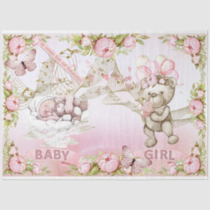 A Baby Girl Series Design 1 Tissue Paper