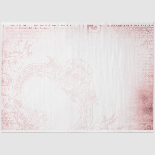 A Baby Girl Series Design 5 Tissue Paper (Front)