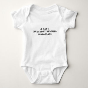A Baby. Inventory Baby Bodysuit