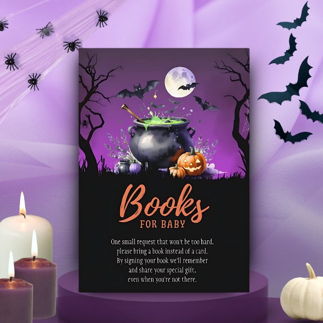 A Baby is Brewing Baby Shower Books for Baby Enclosure Card (Creator Uploaded)