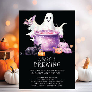 A Baby is Brewing Baby Shower Invitation