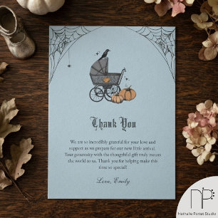 A Baby is Brewing Baby Shower Thank You Card