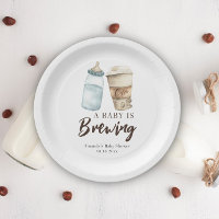 A Baby is Brewing Bottle Coffee Baby shower