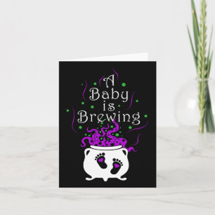 A Baby Is Brewing  Card