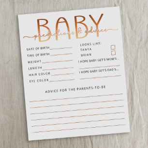 A Baby Is Brewing Coffee Baby Predictions & Advice