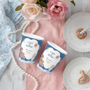 A Baby Is Brewing Coffee Baby Shower Paper Cups