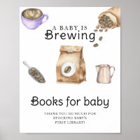 A baby is brewing coffee cup Books for baby