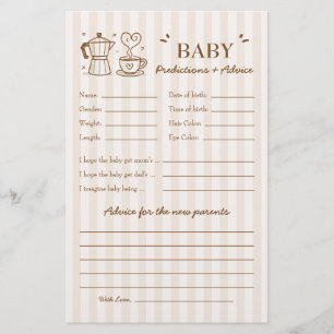 A Baby Is Brewing Coffee Predictions and Advice