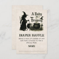 A Baby Is Brewing Diaper Raffle Baby Shower