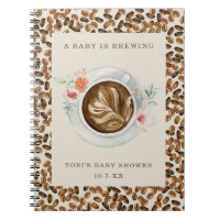 A Baby Is Brewing Floral Coffee Baby Shower