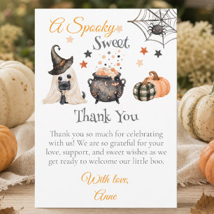 A Baby Is Brewing Gender Reveal Thank You Card