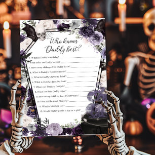 A Baby is Brewing Gothic Who knows Daddy Best Game