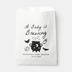 A Baby is Brewing Halloween Baby Shower Favour Bags