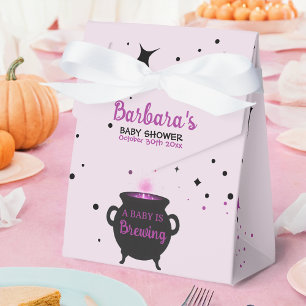 A Baby Is Brewing Halloween Baby Shower  Favour Box