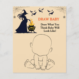 A Baby is Brewing Halloween Baby Shower Games