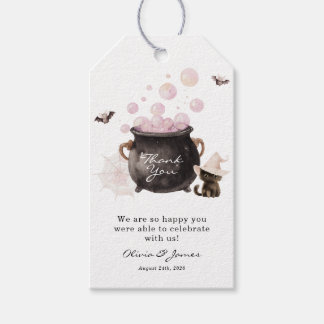 A Baby is Brewing Halloween Baby Shower Gift Tags