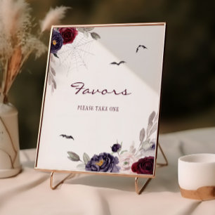 A Baby Is Brewing Halloween Favors Poster