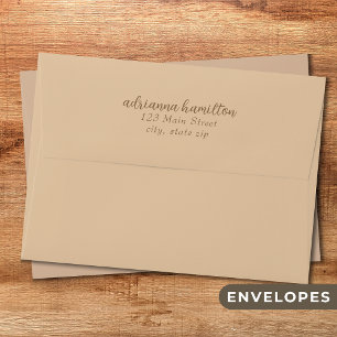 A Baby Is Brewing Neutral Halloween Baby Shower  Envelope