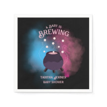 A Baby Is Brewing Spooky Gender Reveal Cauldron