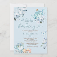 A Baby Is Brewing Tea Party Baby Shower