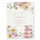 A Baby is Brewing Tea Party Baby Shower Welcome