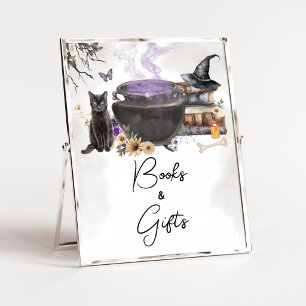 A Baby is Brewing Witch Books and Gifts Sign