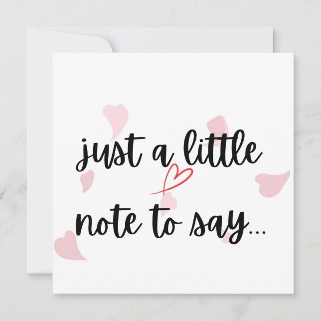 A Baby Is On The Way Pregnancy Announcement Card (Front)