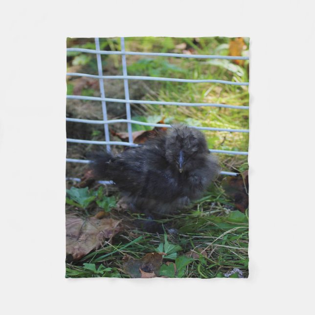 A Baby Silkie Fleece Blanket (Front)