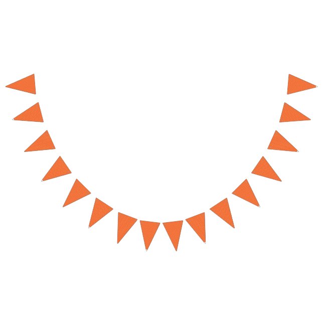 A background pattern featuring an orange and peach bunting  (All)