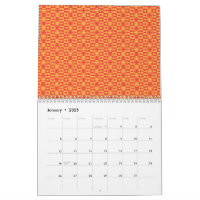A background pattern featuring an orange and peach