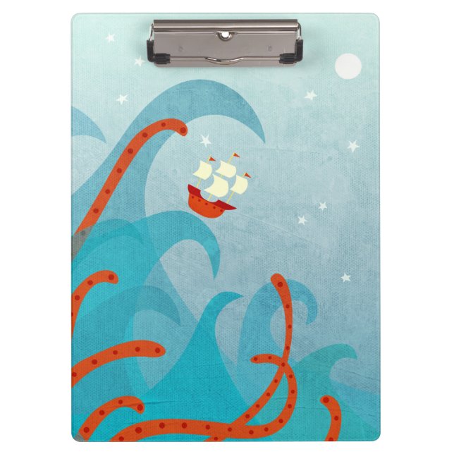 A Bad Day For Sailors Clipboard (Front)