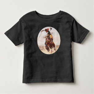 "A Bad Hoss" Bucking Bronco Toddler T-Shirt