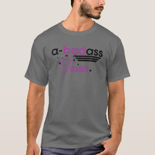 A-Badass Taurus Horoscope Zodiac Sign Birthday Hum T-Shirt