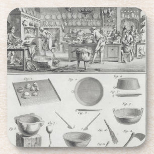 A baker's kitchen and equipment, from the 'Encyclo Coaster