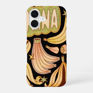 A Banana / Illustration of Banana iPhone 16 Case