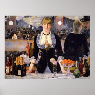 A Bar at Folies-Bergère Poster