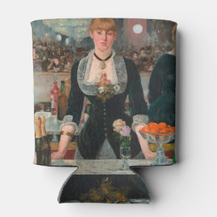 A Bar at the Folies-Bergère Edouard Manet Can Cooler