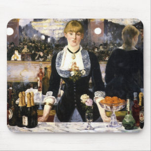 A bar at the Folies-Bergère Mouse Pad