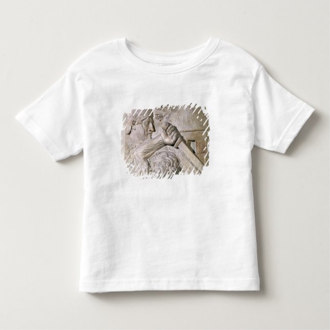 A Barbarian fighting a Roman legionary Toddler T-Shirt (Front)