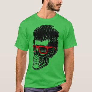 A barbers skull T-Shirt