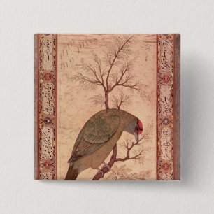A Barbet Jahangir Period, Mughal, 1615 15 Cm Square Badge