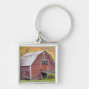 A barn in Vermont's Green Mountains. Hancock, 2 Key Ring