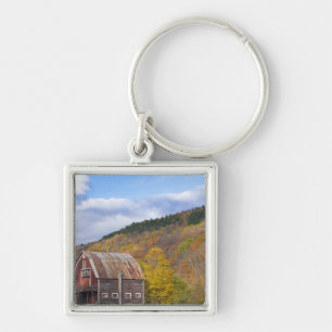 A barn in Vermont's Green Mountains. Hancock, 3 Key Ring