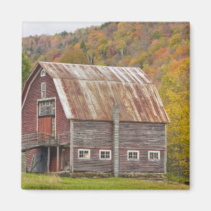 A barn in Vermont's Green Mountains. Hancock, Magnet